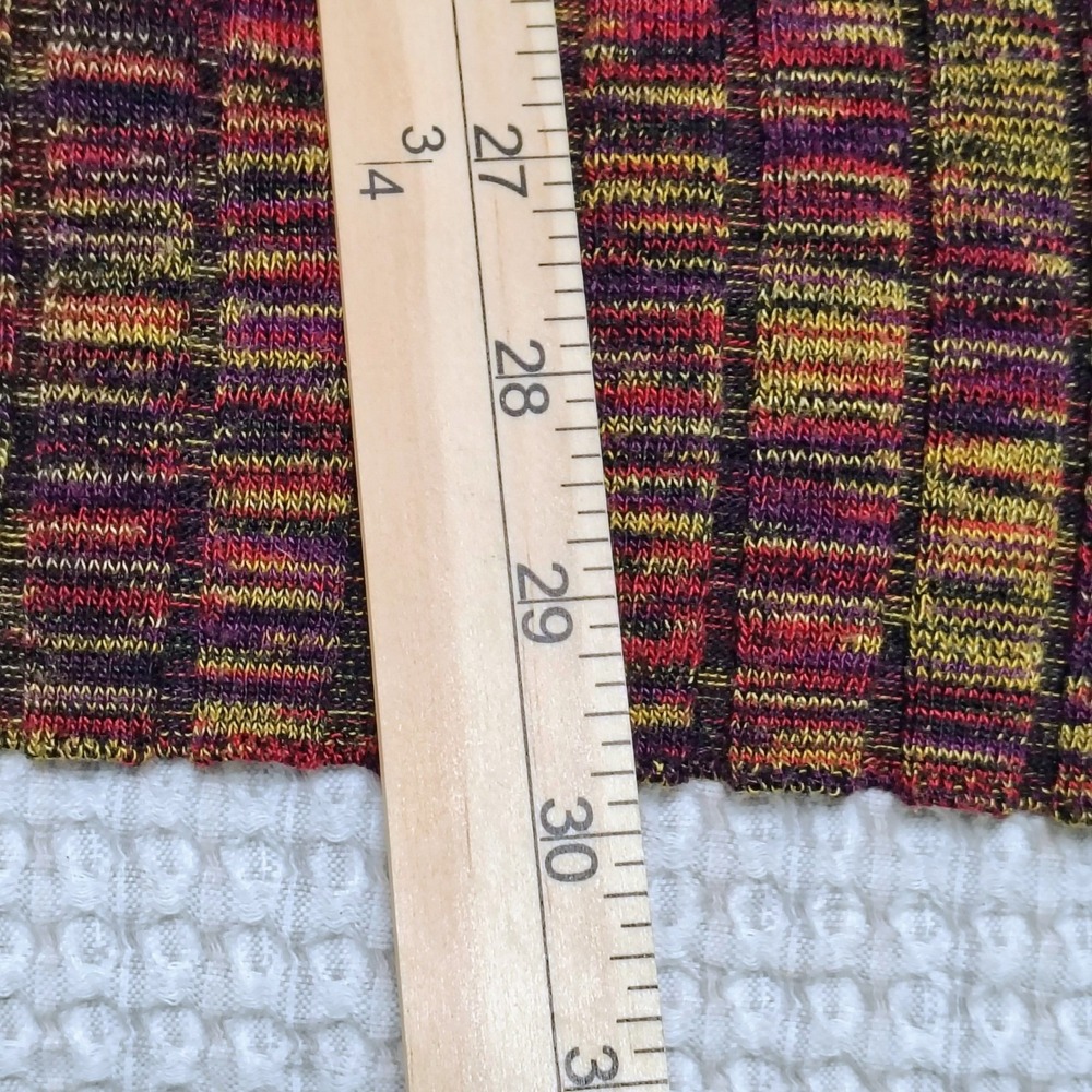 Cable & Gauge women Knit XL Open Front Duster Cardigan Sweater Knit Multicolor - Picture 10 of 10
